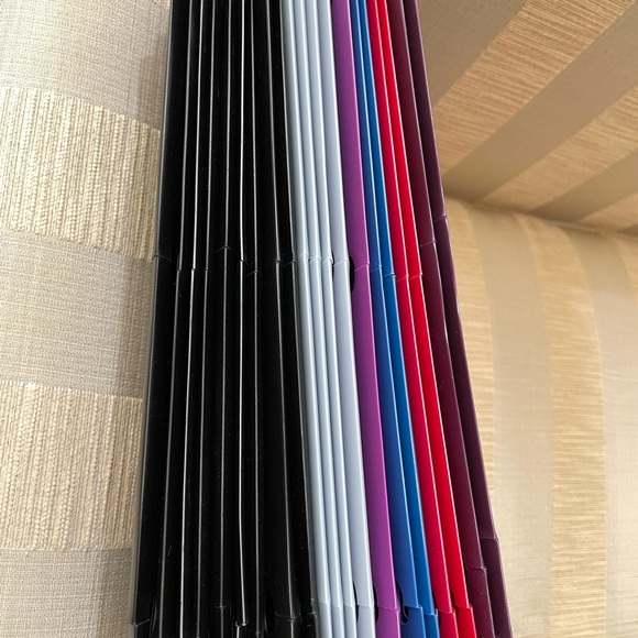 Vinyl two-pocket folders, set of 20 - Picture 2 of 10